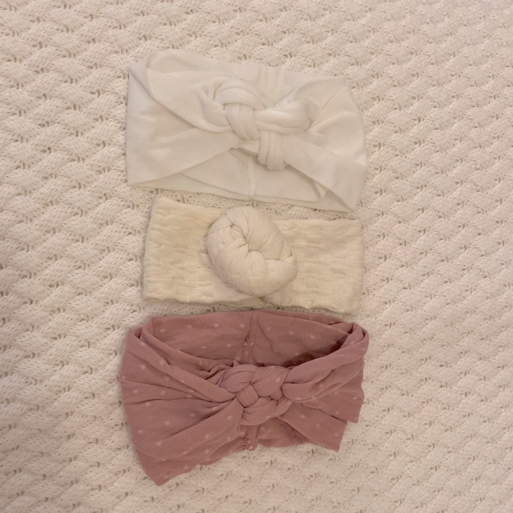 Three Baby Bling Bows